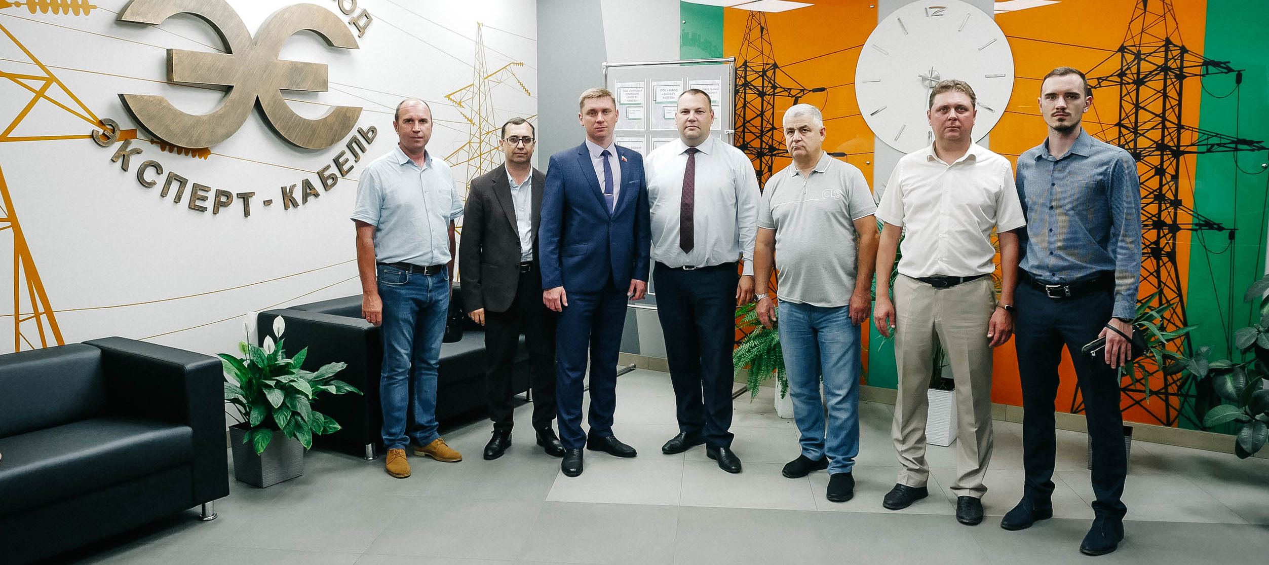 Визит Председателя КНС ЛНР на КЗ «ЭКСПЕРТ-КАБЕЛЬ»