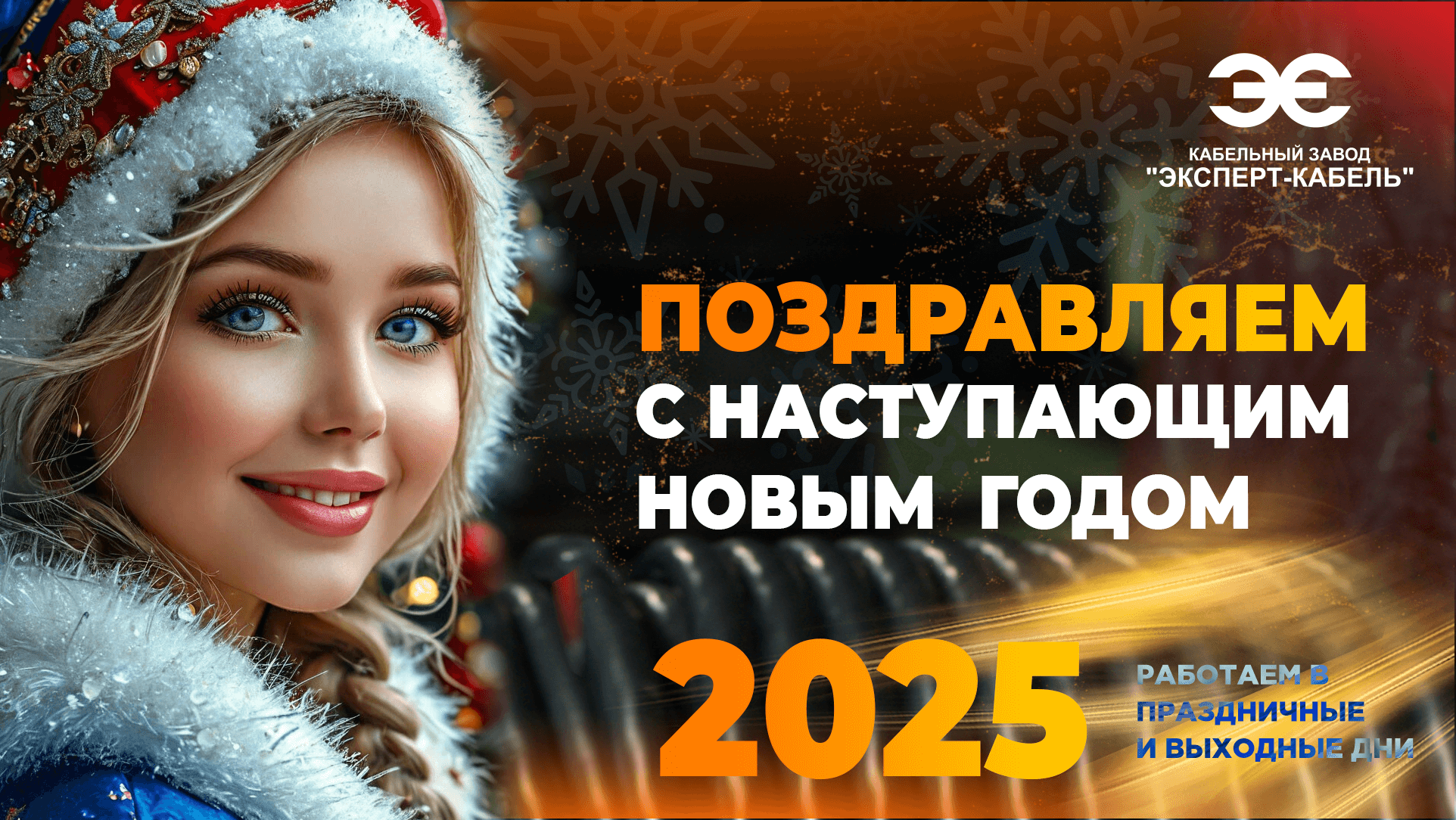 С наступающим Новым годом 2025!